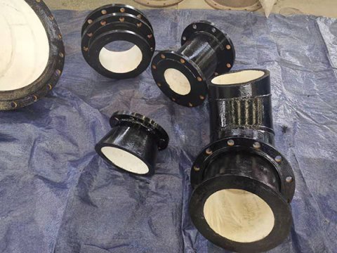 耐磨陶瓷環(huán)復(fù)合管