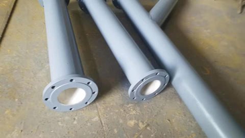 耐磨陶瓷環(huán)復(fù)合管